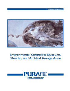Environmental Control for Museums, Libraries and Archival Storage