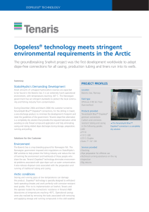 Dopeless® technology meets stringent environmental requirements