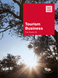 Tourism Business Fire Ready Kit