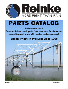 parts catalog - Roberts Irrigation