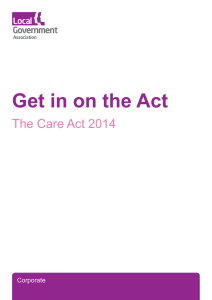 Get in on the Act - Local Government Association