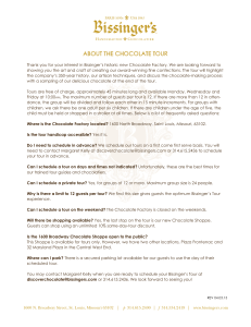 about the chocolate tour