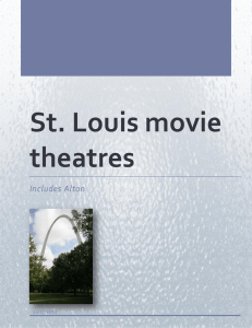 St. Louis movie theatres - Movie