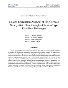 Nusselt Correlation Analysis of Single Phase Steady