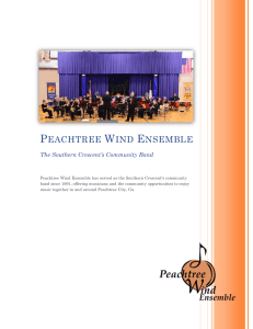 Media Packet - Peachtree Wind Ensemble