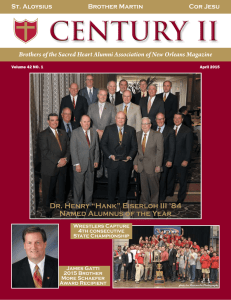 Dr. Henry “Hank” Eiserloh III `84 Named Alumnus of the Year
