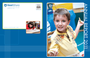 annual report 2011 - HeartShare Human Services of New York