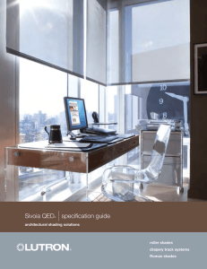 Sivoia QED® |specification guide