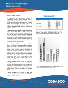 Electrical Resistance (ER) Probe Accessories