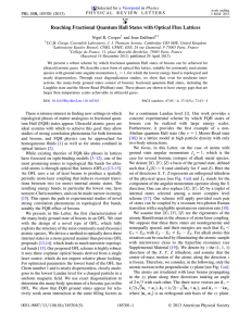 Reaching Fractional Quantum Hall States with Optical Flux Lattices