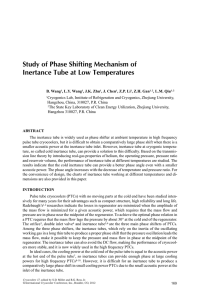 Study of Phase Shifting Mechanism of Inertance