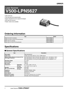 V500-LPN5627 Laser Scanner Data Sheet.fm