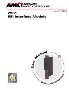 7961 User Manual