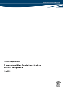 MRTS77 Technical Specification - Department of Transport and