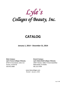 Colleges of Beauty, Inc. - Lyle`s Colleges of Beauty