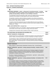 California Workers` Compensation Uniform Statistical