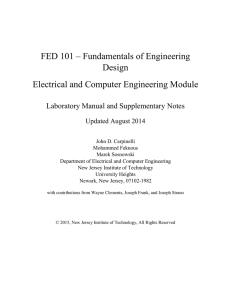 Laboratory Manual and Suplementary Notes - ECE Labs