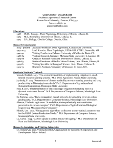 View My Curriculum Vitae - Agronomy