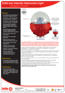 ICAO Low Intensity Obstruction Light
