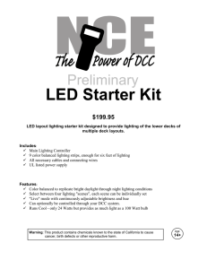 LED lighting Manual