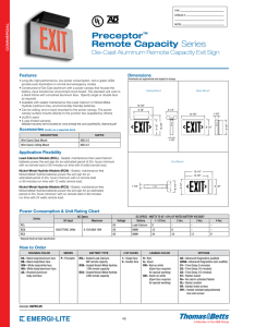 Preceptor™ Remote Capacity Series