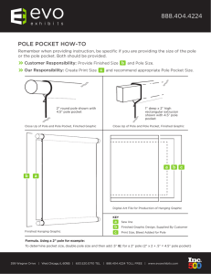 pole pocket how-to