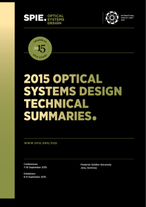Technical Abstracts