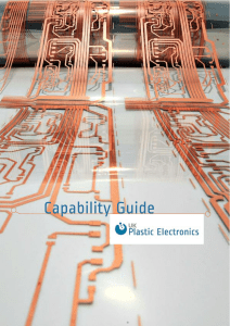 Plastic Electronics Capability Guide - Workspace