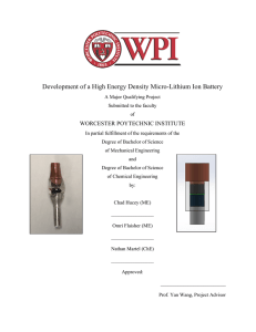 Development of a High Energy Density Micro