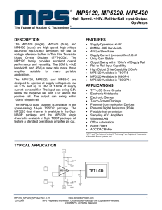 MP5120, MP5220, MP5420 - Monolithic Power System