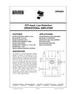 OPA604 PDF