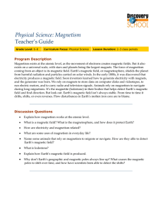 Physical Science: Magnetism
