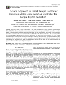 A New Approach to Direct Torque Control of Induction Motor Drive