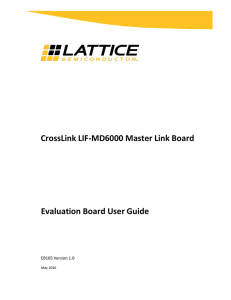 CrossLink LIF-MD6000 Master Link Board