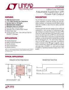 LTC2934 - Linear Technology