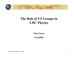 APS, May 2009 - apps3.aps.org