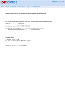 Monitoring the US ATLAS Network Infrastructure with perfSONAR-PS