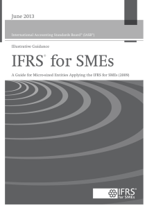 A Guide for Micro-sized Entities Applying the IFRS for SMEs