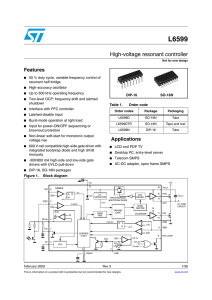 L6599 - STMicroelectronics