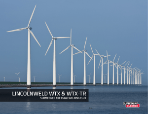Lincolnweld WTX and WTX-TR Brochure