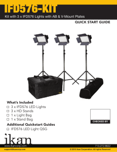 ikan | Small LCD Monitors, Teleprompters, LED Lights, DSLR Rigs