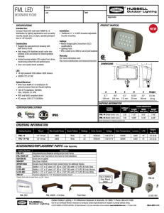 FML LED - Hubbell Outdoor Lighting