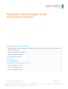 Spectralink Technical Support Guide for End