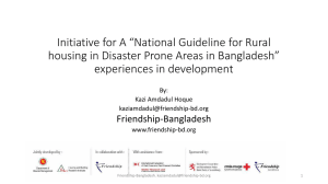 National Guideline for Shelter-Rural housing Bangladesh_Kazi