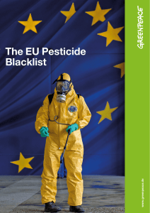 The EU Pesticide Blacklist