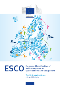 ESCO – European Classification of Skills/Competences