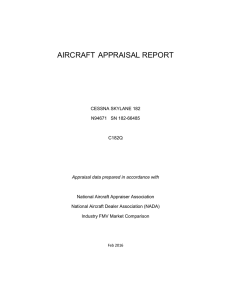 aircraft appraisal report