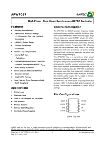 APW7057 - Anpec Electronics