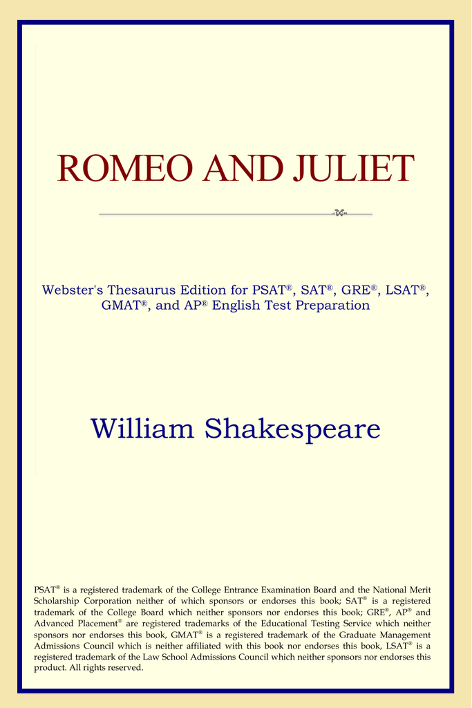 Romeo and Juliet - 