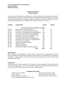 Penn Commercial Business/Technical School Catalog Addendum